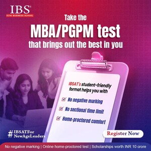 IBSAT 2025 Applications Close Today for MBA/PGPM Admissions to ICFAI Business School's 9 Campuses