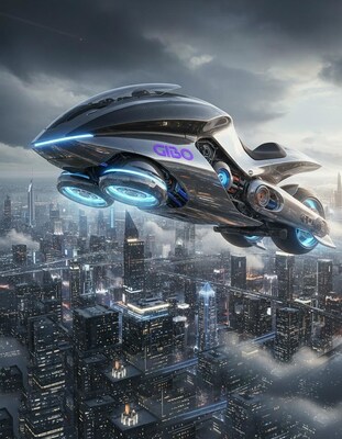 GIBO AI-Powered Manned eVTOL Aircraft Concept Design GIBO AI-Powered Manned eVTOL Aircraft Concept Design