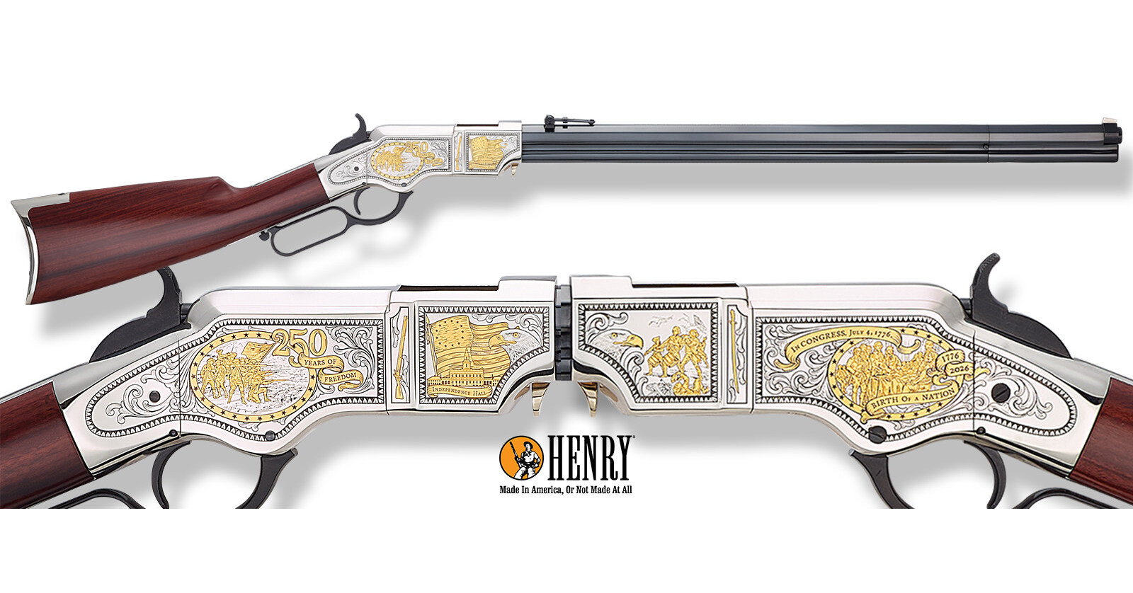 Henry Repeating Arms Commemorates America's 250th Anniversary with an Ultra-Limited Heirloom Rifle