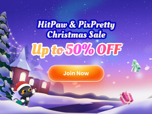 HitPaw and PixPretty Launch Christmas Special Treats Campaign, Offering Free AI Portrait Editor Access and Up to 50% Off AI Creative Tools