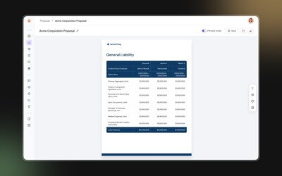 Outmarket Proposal Builder