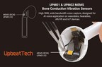 Upbeat Technology Sets New Industry Standard with Novel MEMS Technology for AI Vibration and Bone-Conduction Applications