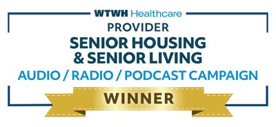 Brookdale Senior Living has been recognized with two 2025 Aspect Marketing & Advertising Awards.