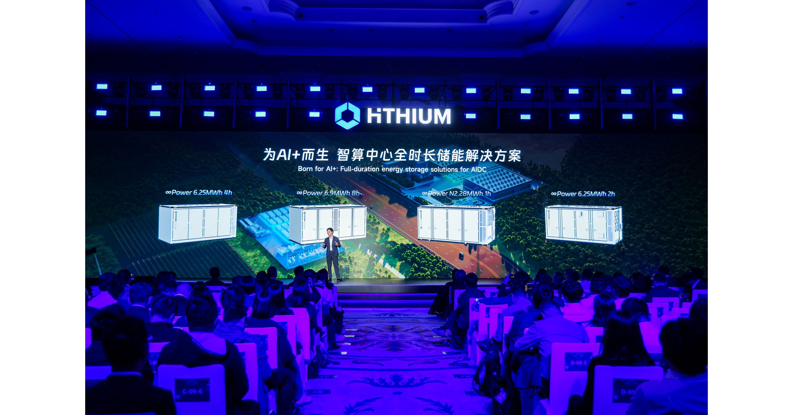 HiTHIUM lanza la primera solución de almacenamiento de energía AIDC de litio-sodio