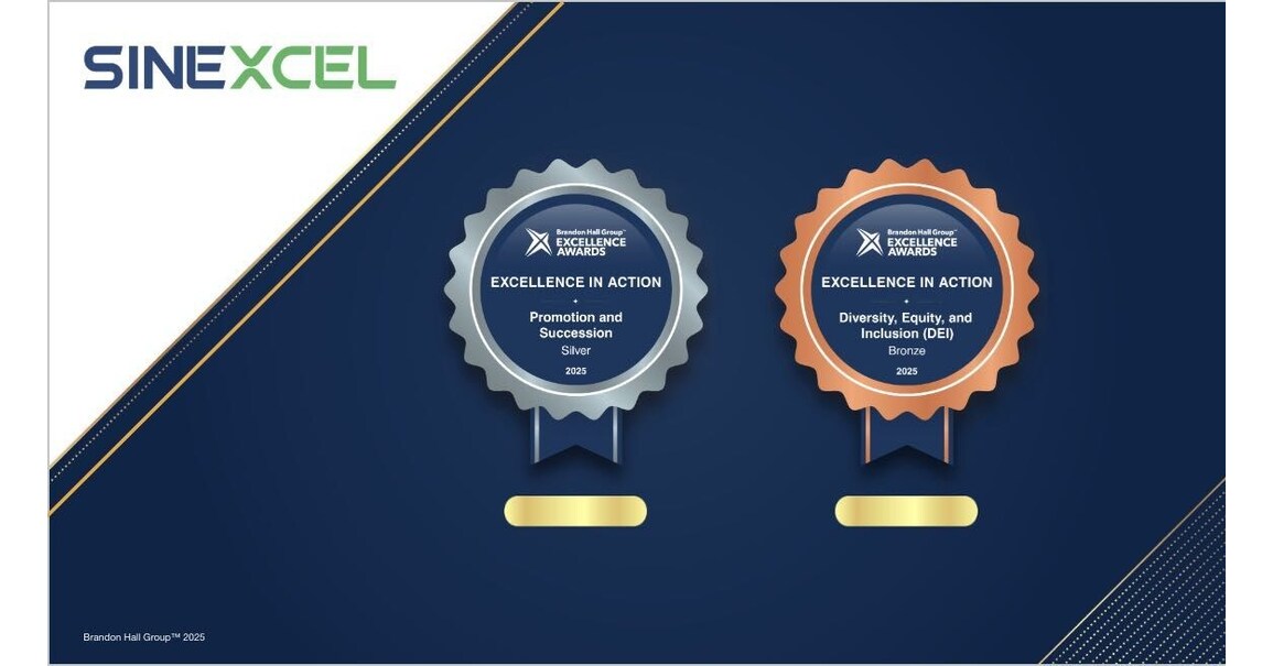 SINEXCEL Raih Medali Perak dan Perunggu di Ajang Brandon Hall Group's Excellence in Action Awards