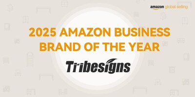Tribesigns Wins"2025 Amazon Business Brand of the Year" Award