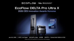 EcoFlow Leads in Smart Home Energy Tech with 2026 CES Innovation Award and in Industry Sales According to New Frost & Sullivan Report