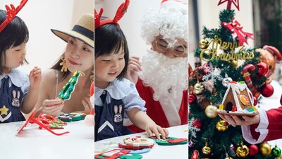 儿童圣诞活动(出镜儿童为表演者)