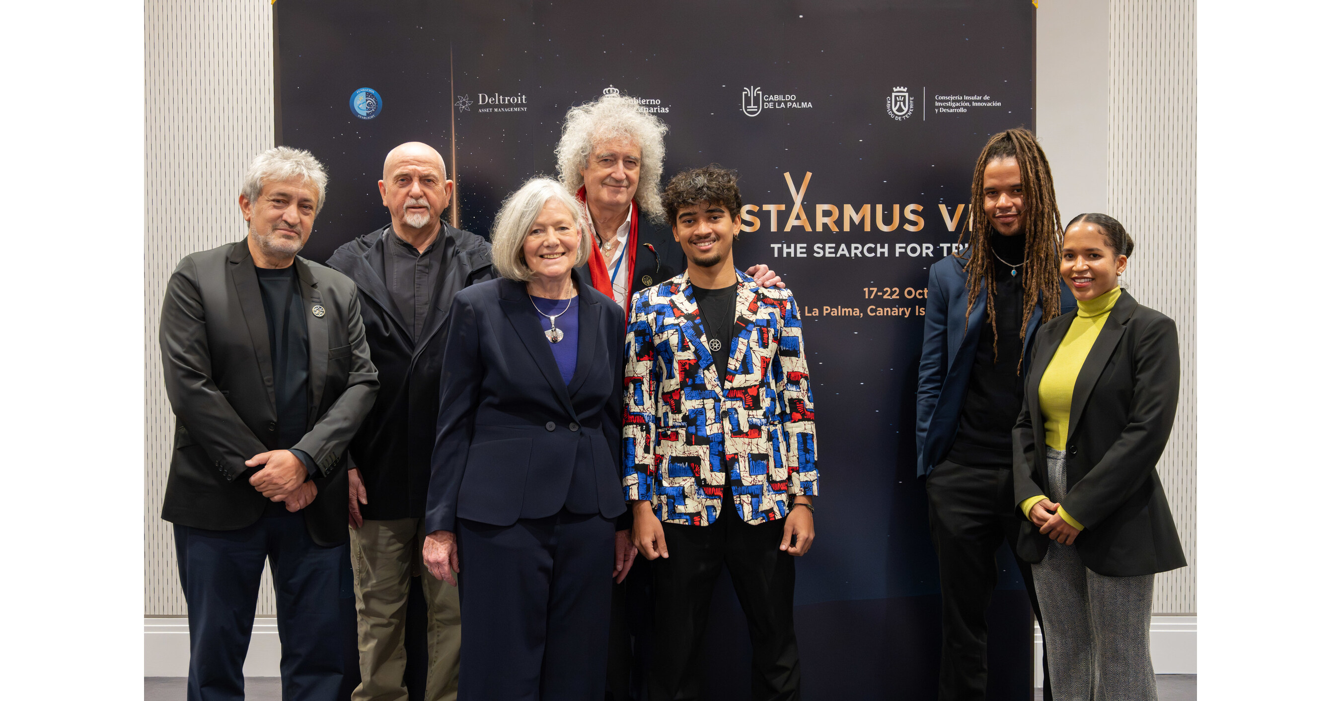 BRIAN MAY AND STARMUS MARK 10 YEARS OF THE STEPHEN HAWKING SCIENCE MEDAL WITH THE LAUNCH OF THE JANE GOODALL EARTH MEDAL