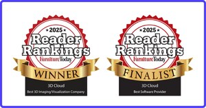 3D Cloud Named Furniture Today 2025 Reader Rankings Winner for 3D Product Visualization for the Home Furnishings Industry