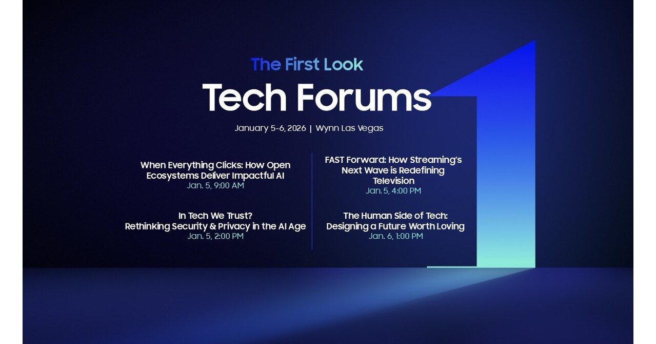 Samsung to Host Series of Tech Forums at CES 2026