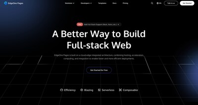 Tencent Cloud Luncurkan Versi Resmi EdgeOne Pages, Memperkuat Strategi AI Terpadu