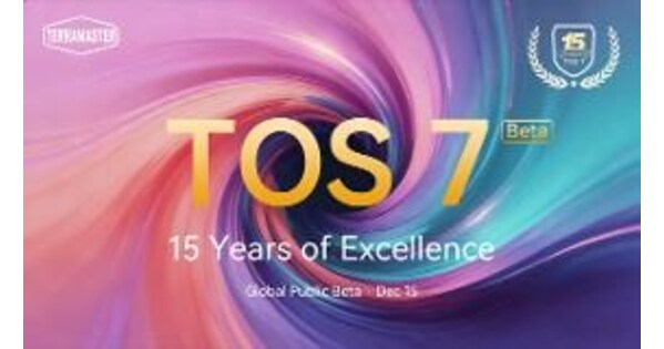 TerraMaster TOS System 15th Anniversary Milestone: TOS 7 Beta Now Open ...