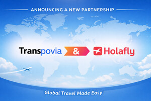 Strategic Partnership Between Transpovia and Holafly Expands eSIM Connectivity for Global Travelers
