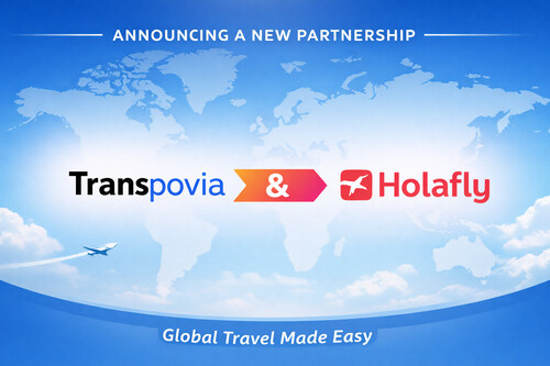 Strategic Partnership Between Transpovia and Holafly Expands eSIM Connectivity for Global Travelers (PRNewsfoto/Transpovia)