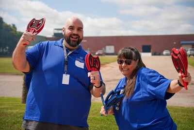 CompSource employees participate in a field day event CompSource employees participate in a field day event