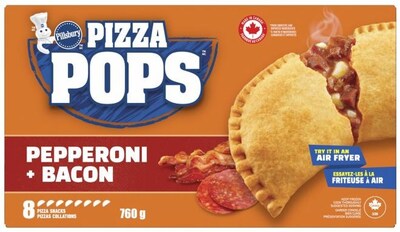Pillsbury Pizza Pops Pepperoni + Bacon 8 ct - Front (CNW Group/Public Health Agency of Canada)
