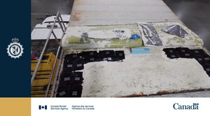 CBSA seizes over 26 kilograms of cocaine from a sea container originating in Colombia