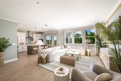 Sanderling offers eight distinctive floorplans, ranging from 1,504 to 2,799 square feet. The one- and two-story homes provide two to four bedrooms, two to 3.5 baths and two-car garages. There are only 95 homes in the community. Base prices begin at $329,990, with no CDD fees. (CNW Group/Mattamy Homes Limited)