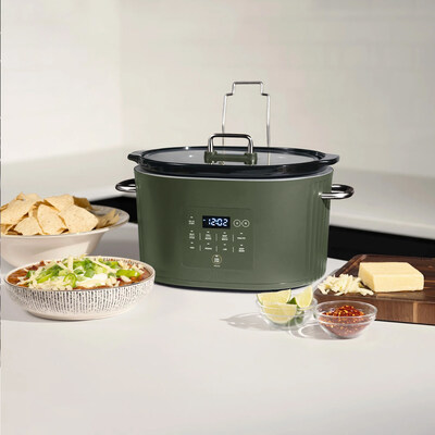 6QT Programmable Slow Cooker in Dusty Moss