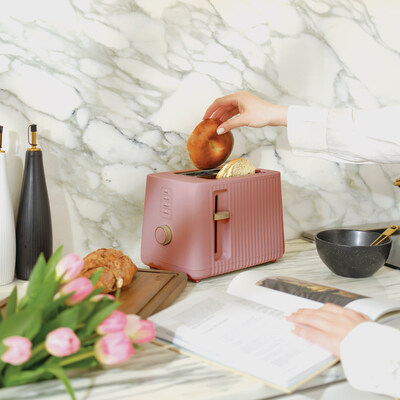 2-Slice Toaster in Faded Rose