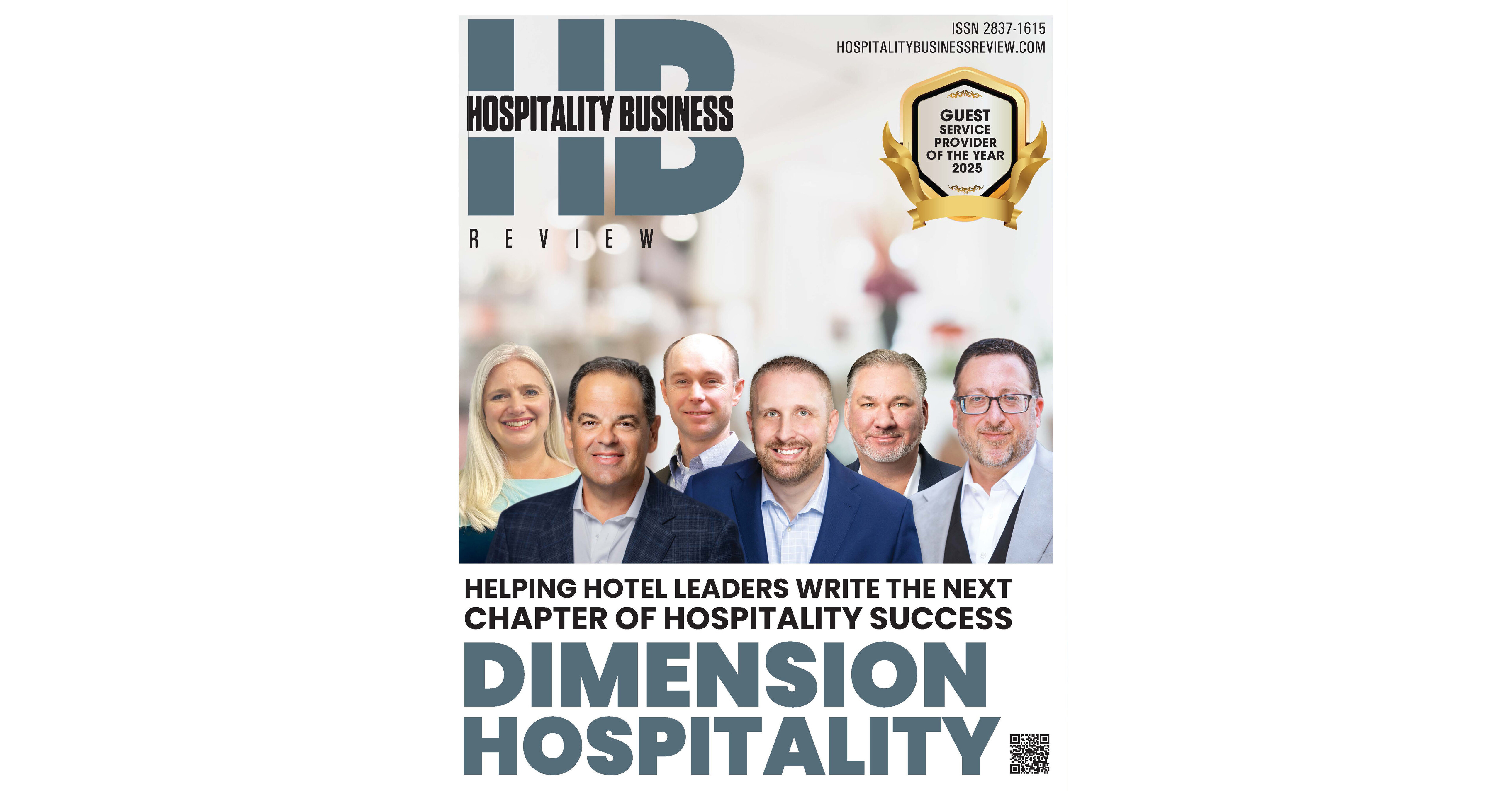 Dimension Hospitality Wins Guest Service Provider of the Year