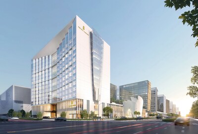 北京北辰丽思卡尔顿酒店外观效果图