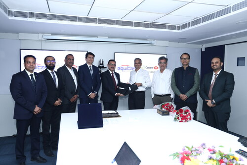 Left to Right: Anuj Mathur, MD & CEO, Canara HSBC Life Insurance, Vasudevan P N, MD & CEO, Equitas Small Finance Bank, & Murali Vaidyanathan, Senior President & Country Head, Equitas Small Finance Bank