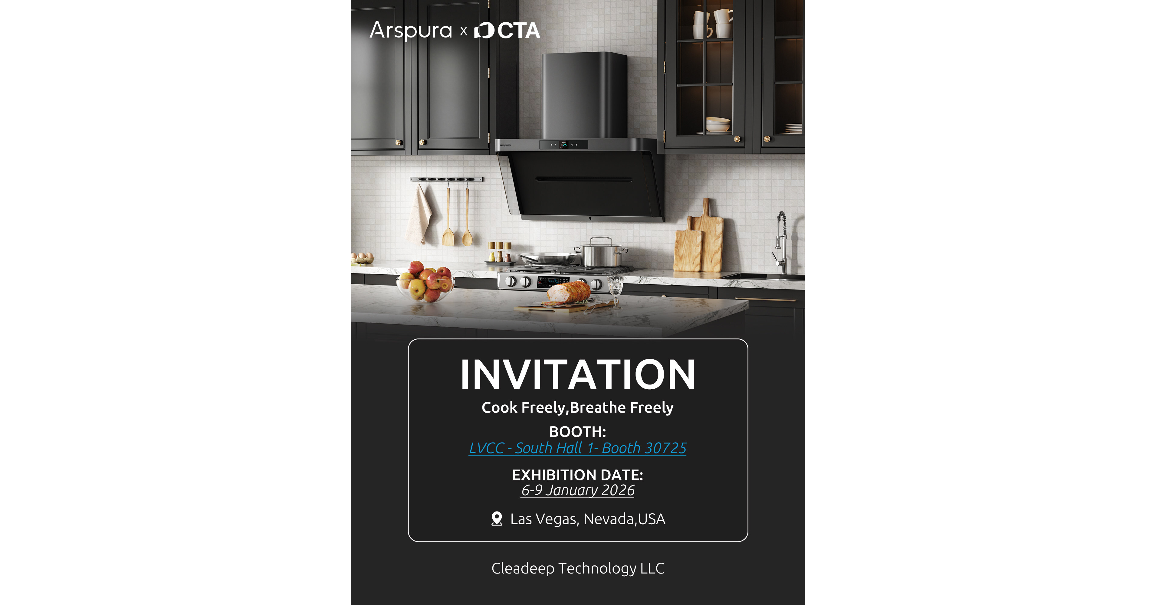 Arspura Showcases a New Standard for Healthy Kitchen Living at CES 2026