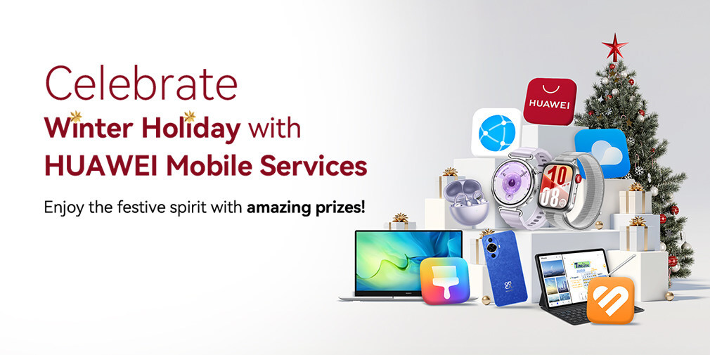 HUAWEI Mobile Services lance la campagne Winter Festival et l'application GameCenter, offrant des récompenses festives et des expériences de haut niveau à travers son écosystème en expansion