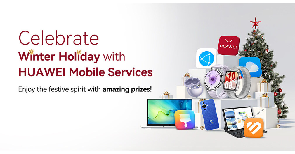 HUAWEI Mobile Services Launches Winter Festival Campaign and GameCenter App, Delivering Festive Rewards and Elevated Experiences Across Its Expanding Ecosystem