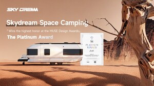 Skydream's Next-Generation Smart ERV Trailer Earns Platinum at the MUSE Design Awards