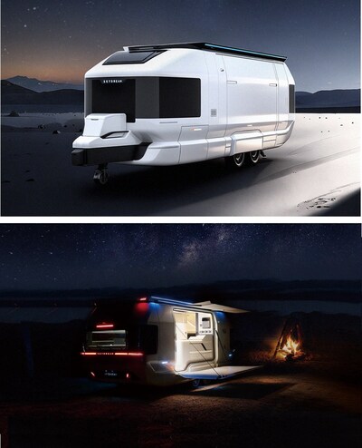 Space Camping's exterior design