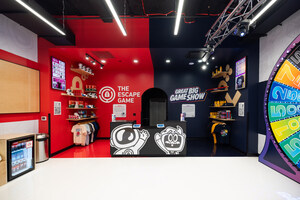 Two New Attractions Light Up Times Square: Great Big Game Show and The Escape Game Now Open in the Iconic Brill Building