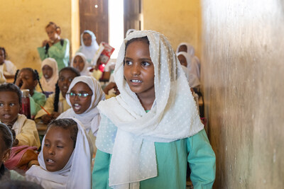 Wisam, 9, in her classroom in Port Sudan. © UNICEF/Ahmed Mohamdeen Elfatih