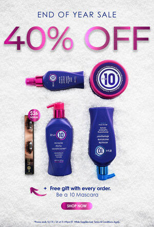 It's a 10 Enterprises Announces End of Year Sale Across All Brands