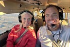 Aeroscape owner, Ryan Brown accompanies volunteer pilots to deliver food staples, hygiene products, warm winter clothing, and gifts for children