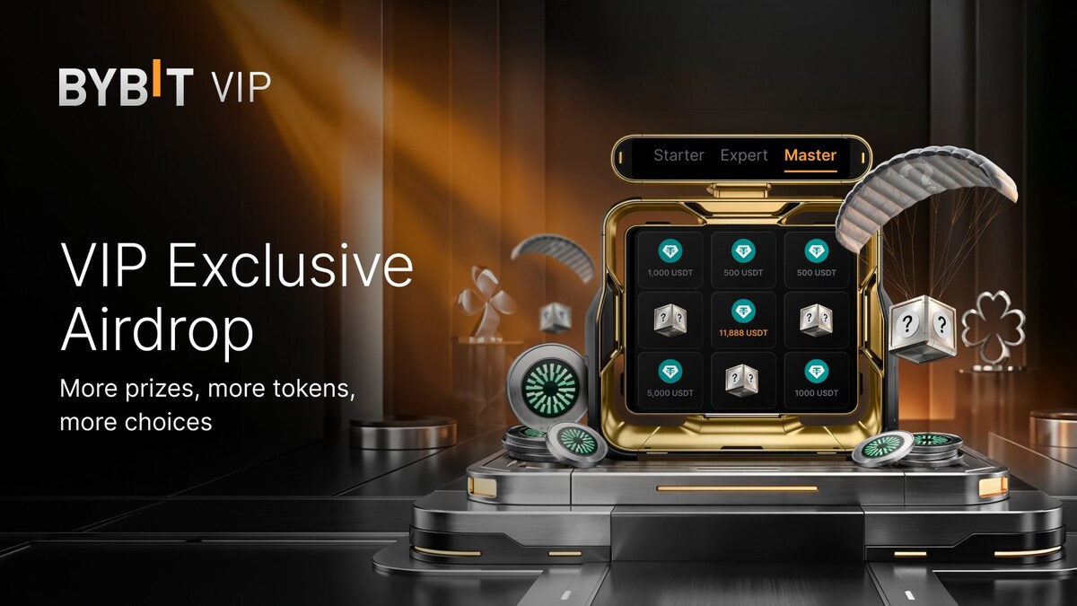Bybit Launches Enhanced VIP Exclusive Airdrop with Expanded Rewards and  Flexible Prize Structure