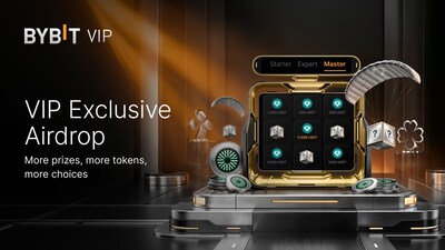 Bybit推出升級版VIP專屬空投活動 - 獎勵加碼，獎品結構靈活