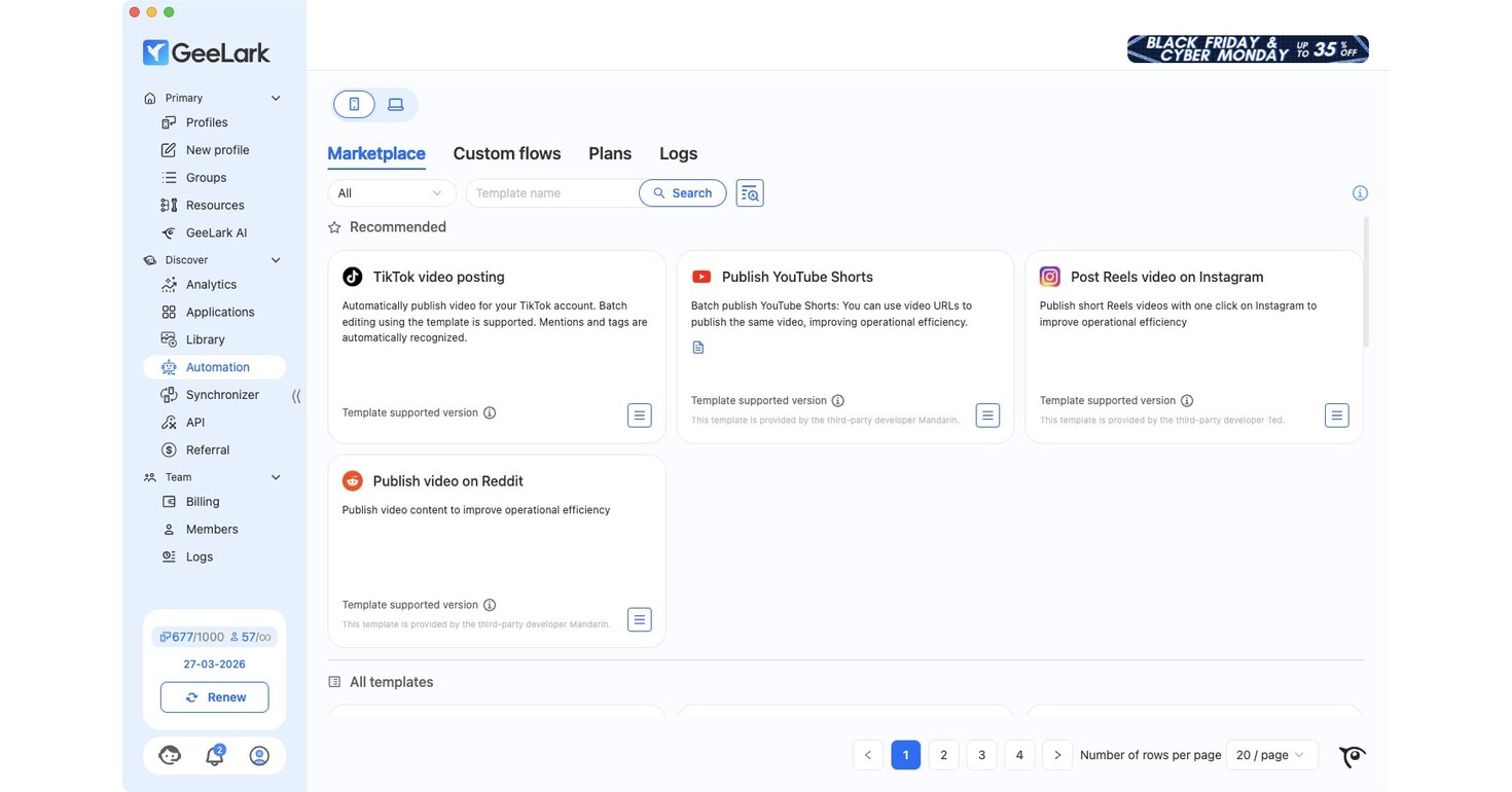 GeeLark Introduces a New Era of In-App Social Media Automation