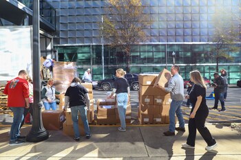 Taking the books off!