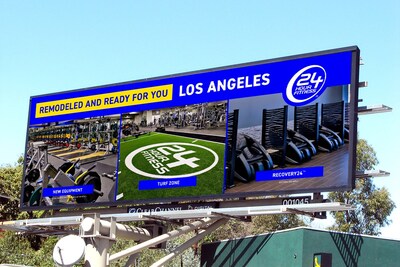 24 Hour Fitness new out of home 2026 brand campaign