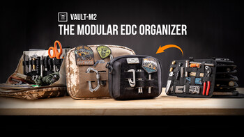 VAULT-M2 EDC Organizer - Modular. Fast. Mission-Ready.