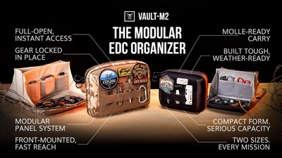 180° Clamshell Access • Organized Interior • Modular Panel System • MOLLE-Ready • Rugged Build • Two Sizes