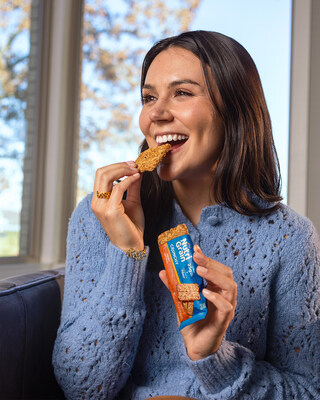 Nutri-Grain Crunchy offers a crisp, satisfying bite made with whole grains and fiber.