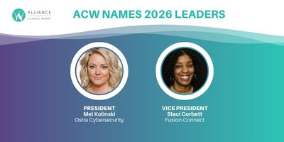 ACW names Mel Kolinksi at President and Staci Corbett as Vice President.