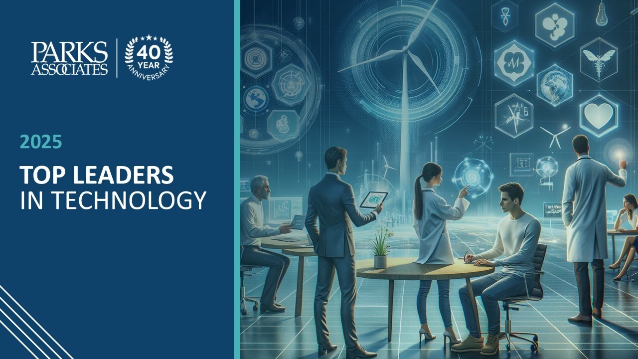 Parks Associates Announces Its Annual Top Leaders in Technology List for 2025