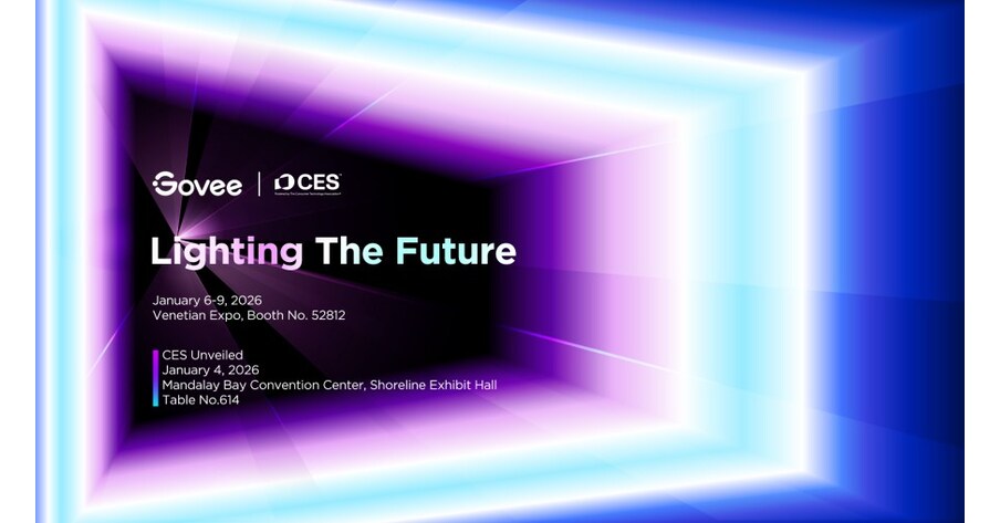 Govee presenter&agrave; al CES 2026 le novit&agrave; nellilluminazione che daranno forma a Lighting the Future