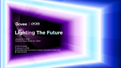 Govee to Showcase New Lighting Innovations Shaping “Lighting the Future” at CES 2026