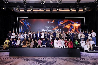 Winners at eBay Exporter of the Year 2025